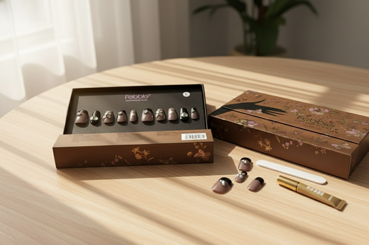 Febble - Wing Butterfly Noir Nails (Original)