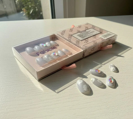Febble - French Crystal Tip Press-On Nails (Original)